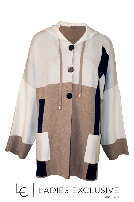 NICOLA Ζακέτα με κουκούλα