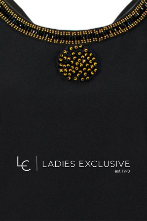 WEFTS Φόρεμα μίντι με μοτίφ με χάντρες