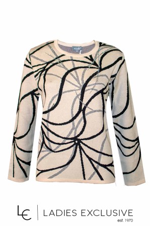 NICOLA Μπλούζα με σχέδια και στρας