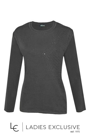 ELIN Μπλούζα μάλλινη με ανάγλυφο σχέδιο