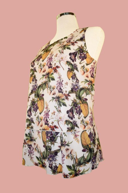 ESTEL Τοπ αμάνικο εμπριμέ