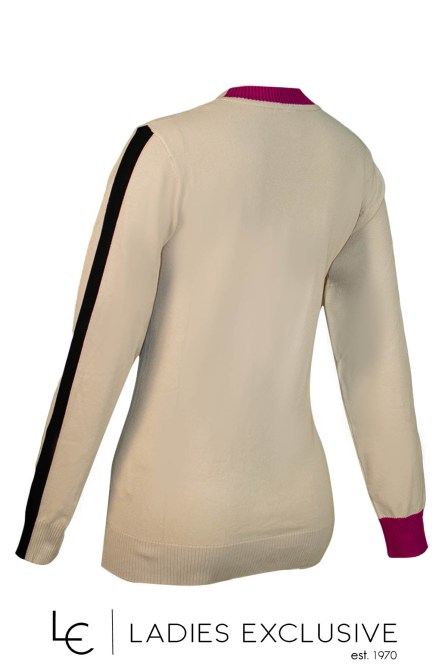 ÊTRE Μπλούζα πλεκτή μονόχρωμη με ρίγες