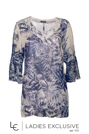 VIDAL Μπλούζα από ζορζέτα