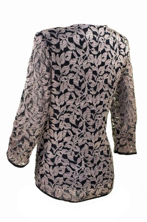 VIDAL Μπλούζα με δαντέλα κρουαζέ