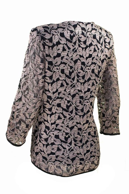 VIDAL Μπλούζα με δαντέλα κρουαζέ