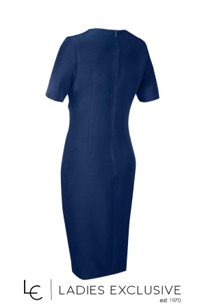 EFFECT Φόρεμα κρεπ κοντομάνικο