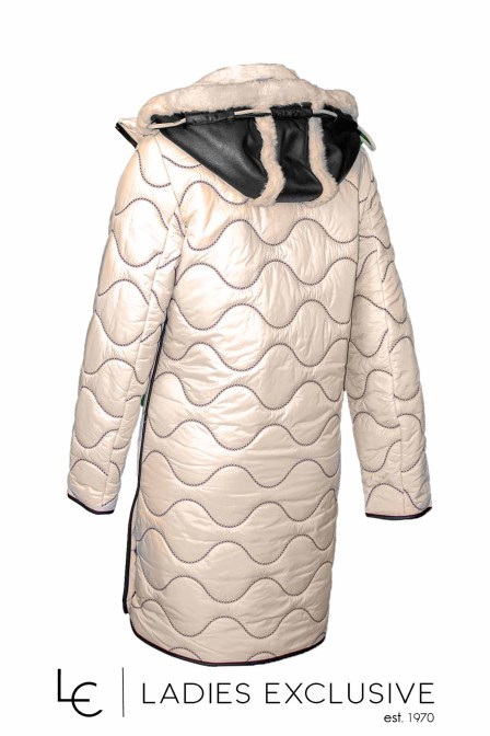 REVER Μπουφάν καπιτονέ με εξωτερικά γαζιά