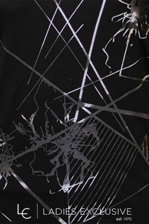 ELIN Μπλούζα κοντομάνικη με λάστιχο στη λαιμόκοψη