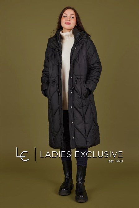 NORMANN Μπουφάν καπιτονέ μεσάτο μακρύ