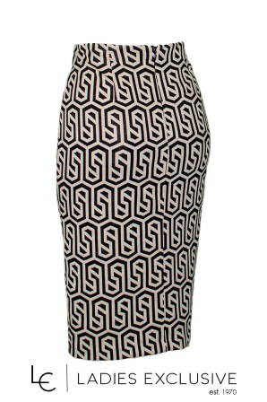 LUCIFAIR Φούστα μίντι ελαστική