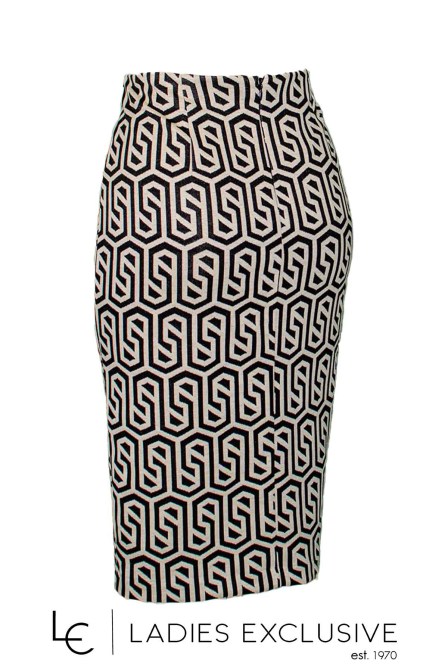 LUCIFAIR Φούστα μίντι ελαστική