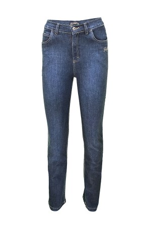 FIORE DI FIRENZE Παντελόνι τζην καμπάνα