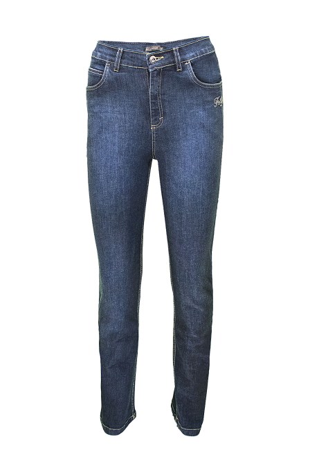 FIORE DI FIRENZE Παντελόνι τζην καμπάνα