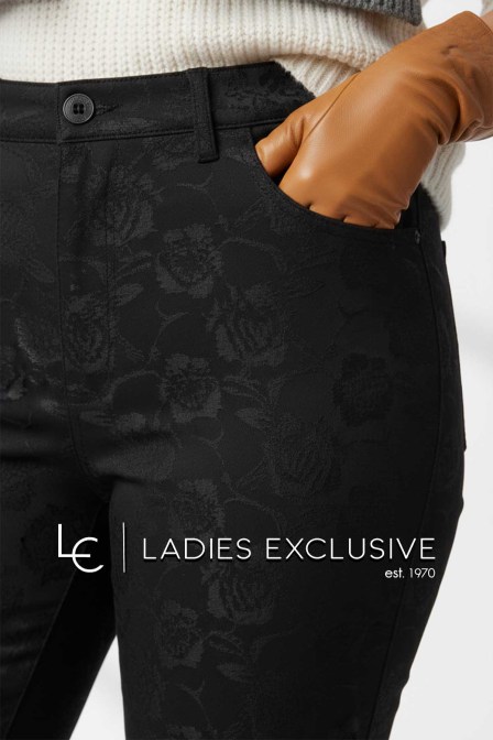 FIORENTINA JEANS Παντελόνι με ανάγλυφο σχέδιο