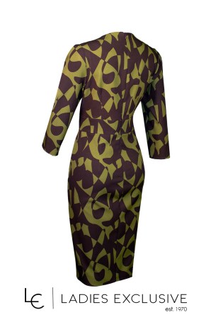 EFFECT Φόρεμα κρεπ σε ίσια γραμμή