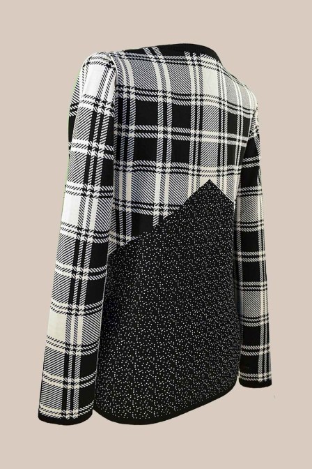 NICOLA Ζακέτα μάλλινη καρώ