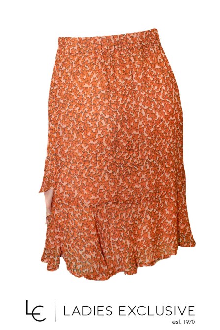 ESQUALO Φούστα εμπριμέ με βολάν