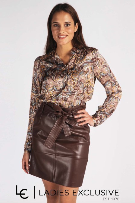 ESQUALO Πουκάμισο με λαχούρια