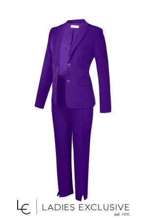 BELLA P. Παντελόνι κρεπ με λάστιχο