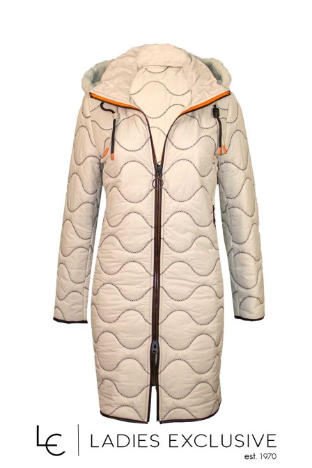 REVER Μπουφάν καπιτονέ με εξωτερικά γαζιά