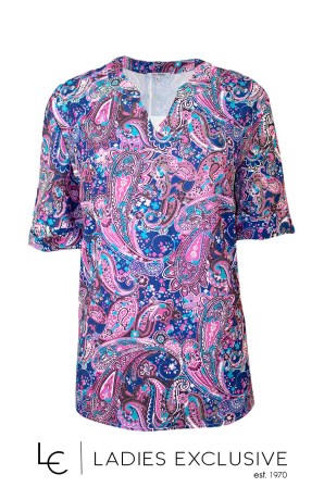 VETO Μπλούζα κοντομάνικη σε άνετη γραμμή