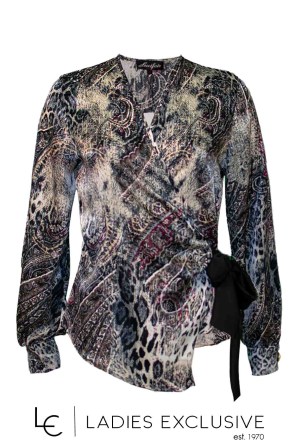 LUCIFAIR Μπλούζα κρουαζέ