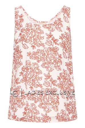 FRANSA Μπλούζα με λεπτή ράντα