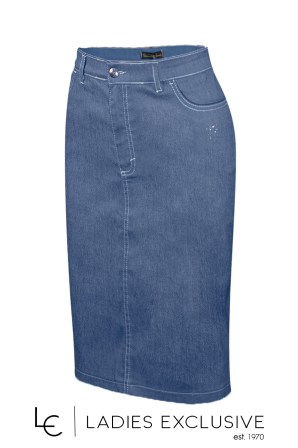 FIORENTINA JEANS Φούστα τύπου τζην