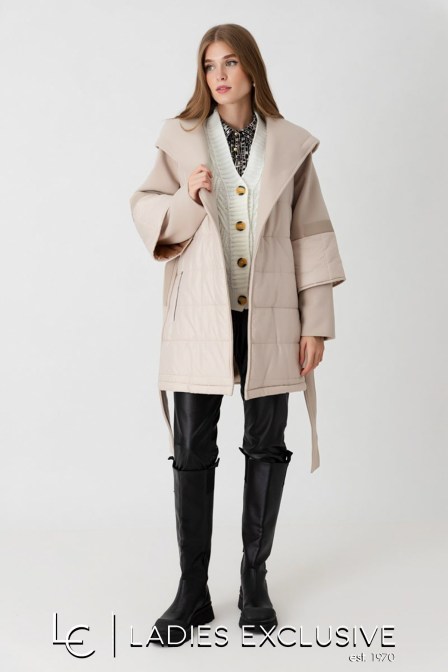 VETO Μπουφάν καπιτονέ με κουκούλα