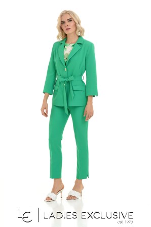 ESTEL Σακάκι κρεπ με ζώνη