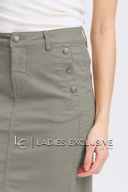 FRANSA Φούστα τζην σε ίσια γραμμή