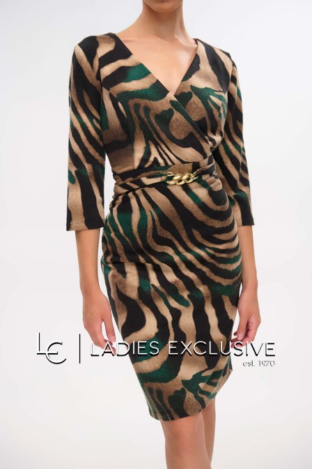 FIBES Φόρεμα σε ίσια γραμμή κρουαζέ