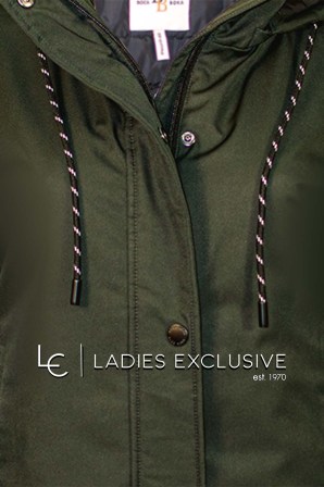 BOCA BOKA Μπουφάν παρκά με κουκούλα