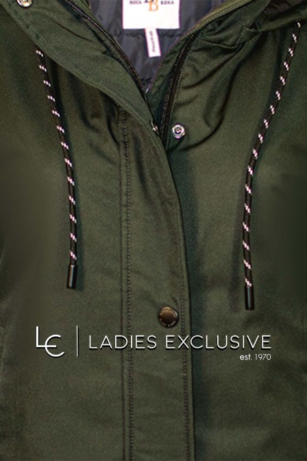 BOCA BOKA Μπουφάν παρκά με κουκούλα