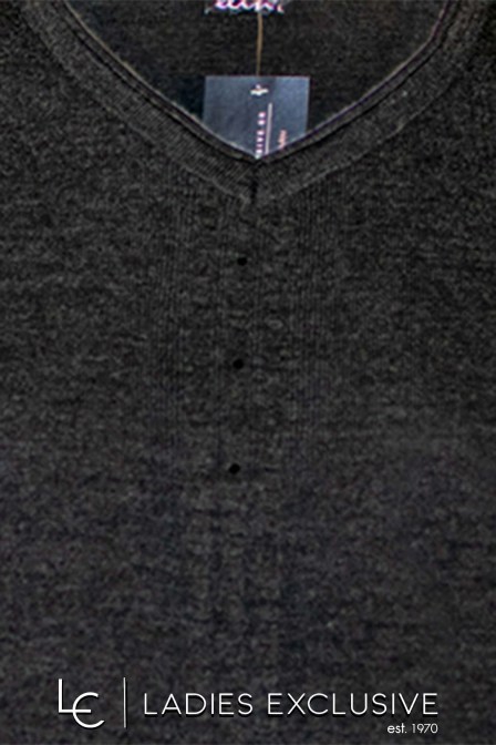 ELIN Μπλούζα μάλλινη με άνοιγμα v