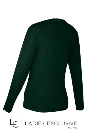 ELIN Μπλούζα μάλλινη με ανάγλυφα κλαδιά