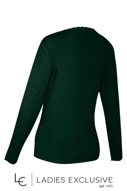 ELIN Μπλούζα μάλλινη με ανάγλυφα κλαδιά