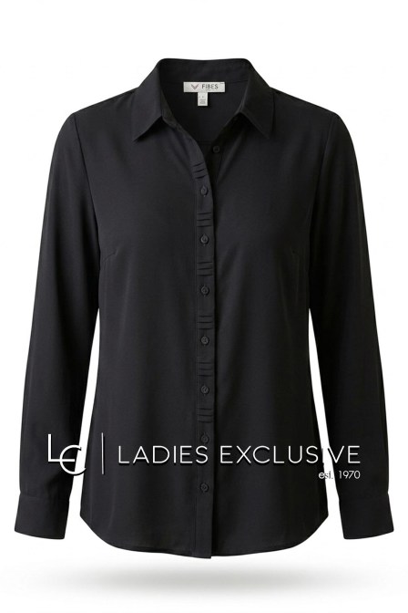 FIBES Πουκάμισο με πέτο γιακά