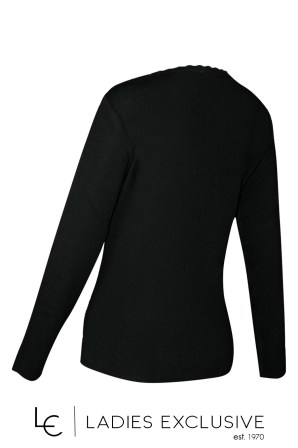 ELIN Μπλούζα μάλλινη με ανάγλυφα κλαδιά