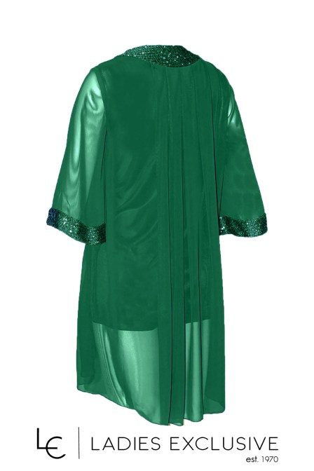 EFFECT Μπλούζα από μουσελίνα και παγιέτες