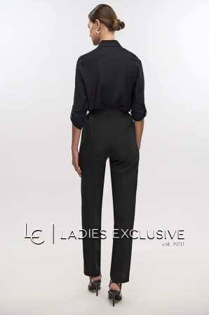 VETO Παντελόνι κρεπ με λάστιχο