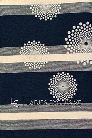 ELIN Μπλούζα μάλλινη με στάμπα κύκλους