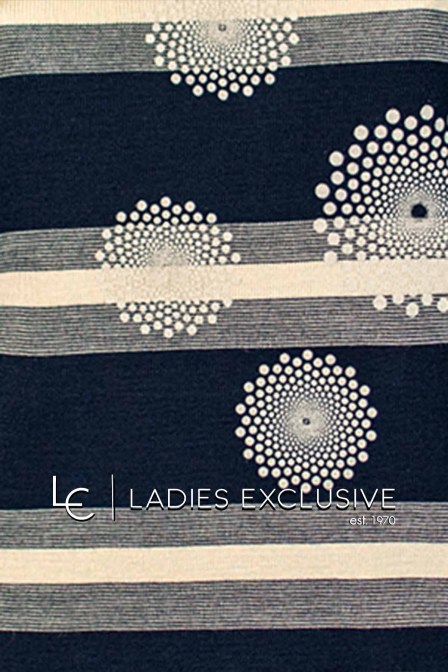 ELIN Μπλούζα μάλλινη με στάμπα κύκλους