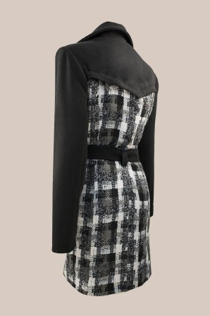 EFFECT Ημίπαλτο με πέτο γιακά