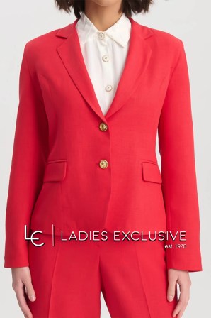 FIBES Σακάκι με διπλό κούμπωμα