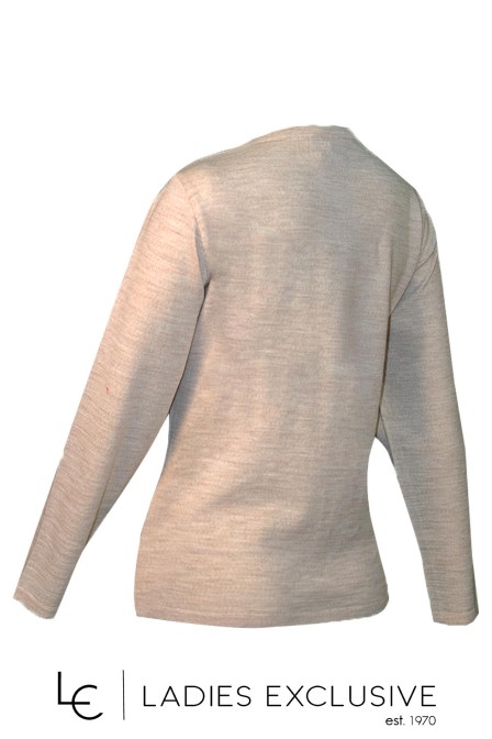 NICOLA Μπλούζα με ανάγλυφα και στρας