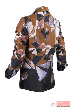 ESTEL Πουκάμισο εμπριμέ μακρυμάνικο