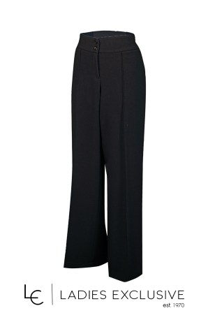 BELLA P. Παντελόνα κρεπ με λάστιχο