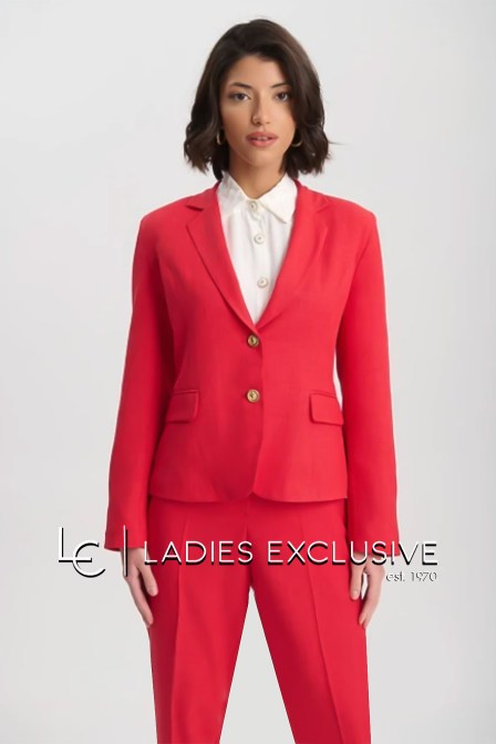 FIBES Σακάκι με διπλό κούμπωμα