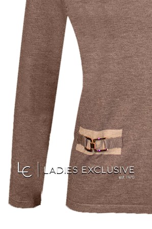 TRIPODE Μπλούζα πλεκτή με άνοιγμα v